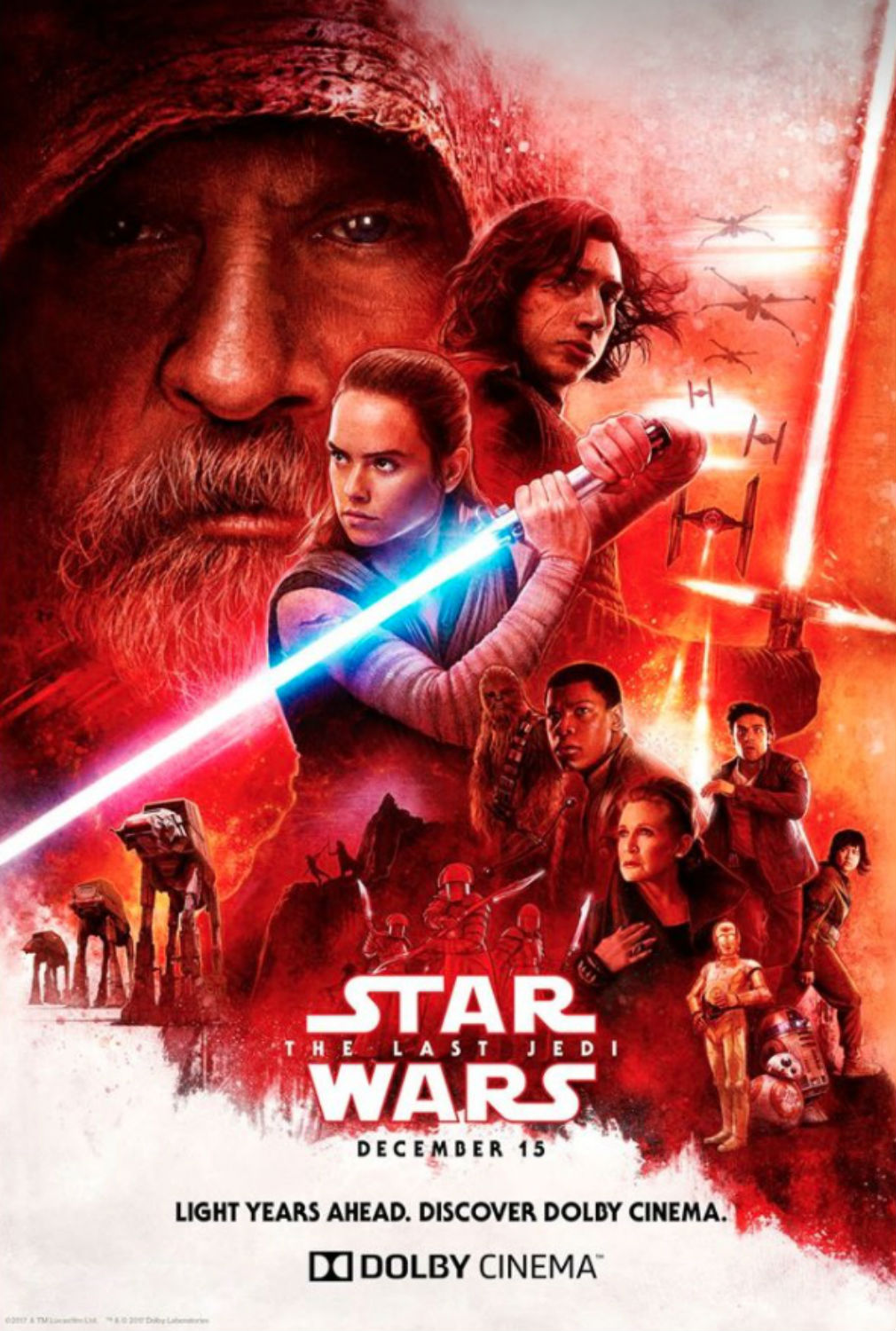 SW: The Last Jedi için yeni bir poster yayınlandı SW: The Last Jedi için yeni bir poster yayınlandı