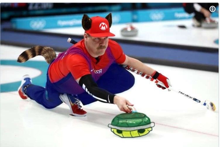 Kış Olimpiyatları'nda Super Mario'ya benzeyen bir sporcu var - 1 Kış Olimpiyatları'nda Super Mario'ya benzeyen bir sporcu var - 1