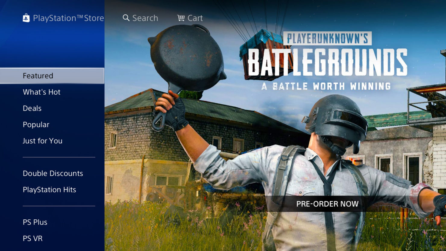 Playerunknown's Battlegrounds PSN'de göründü Playerunknown's Battlegrounds PSN'de göründü