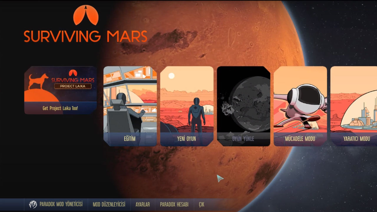 Surviving Mars Türkçe yama çıktı Surviving Mars Türkçe yama