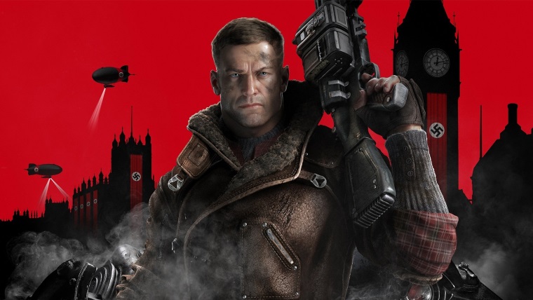 Wolfenstein II'den Nazi yumruklama reklamı Wolfenstein II'den Nazi yumruklama reklamı