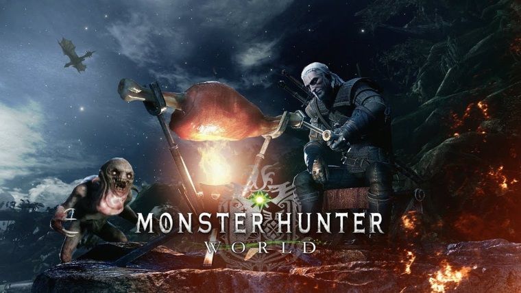 Rivialı Geralt, Monster Hunter World dünyasına ayak bastı Rivialı Geralt, Monster Hunter World dünyasına ayak bastı