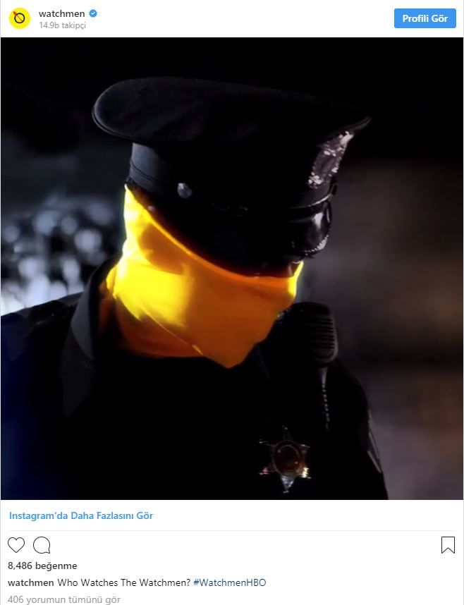 HBO'da yayınlanacak Watchmen dizisi için ilk görsel yayınlandı HBO'da yayınlanacak Watchmen dizisi için ilk görsel yayınlandı