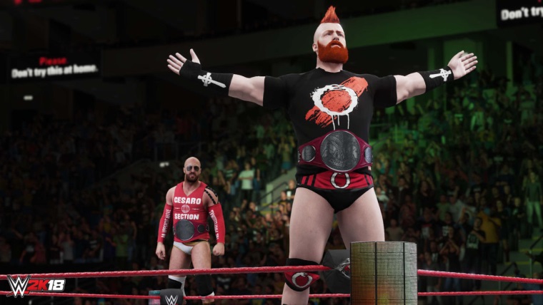 WWE 2K18'in oynanış fragmanı yayınlandı WWE 2K18'in oynanış fragmanı yayınlandı