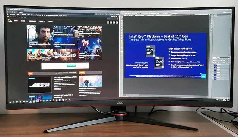 AOC CU34G2X İnceleme: Kavisli Oyuncu Monitörü - 1 AOC CU34G2X İnceleme: Kavisli Oyuncu Monitörü