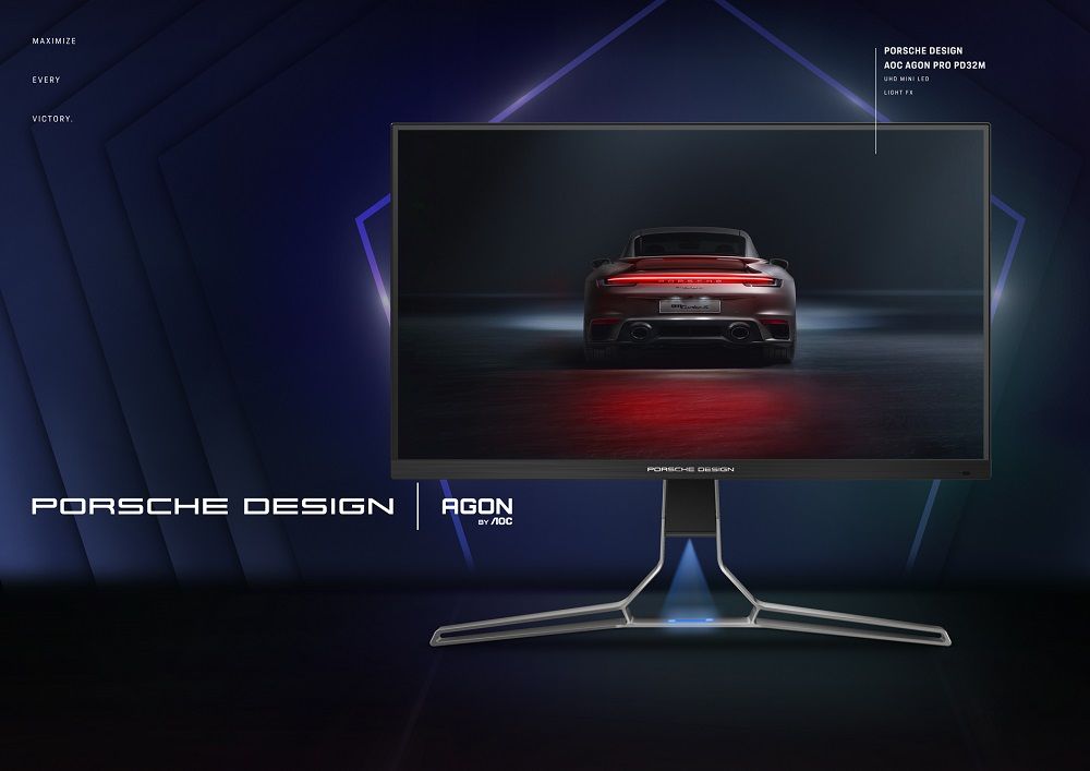 Porsche Design AOC AGON PRO PD32M modeli piyasaya çıkıyor Porsche Design AOC AGON PRO PD32M modeli piyasaya çıkıyor