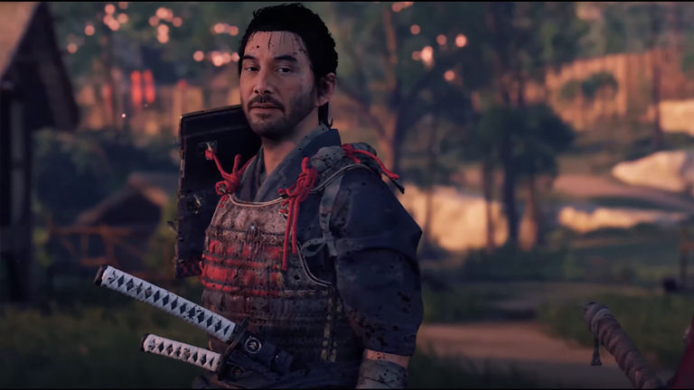 Ghost of Tsushima'da bir Johnny Silverhand Ghost of Tsushima'da bir Johnny Silverhand