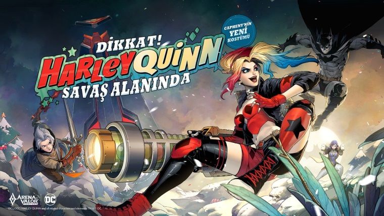 Harley Quinn, Arena of Valor: Yeni Çağ oyununa ekleniyor Harley Quinn, Arena of Valor: Yeni Çağ oyununa ekleniyor
