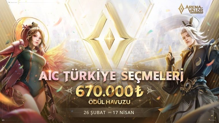 Arena of Valor’un 670 bin TL ödüllü ilk espor turnuvası başlıyor Arena of Valor’un 670 bin TL ödüllü ilk espor turnuvası başlıyor