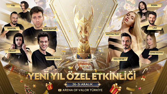 Arena of Valor Yeni Yıl etkinliğinde 100 bin TL bağış yapılacak Arena of Valor Yeni Yıl etkinliğinde 100 bin TL bağış yapılacak
