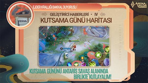 Arena of Valor için yeni kahraman, harita ve savaş modu geldi Arena of Valor için yeni kahraman, harita ve savaş modu geldi