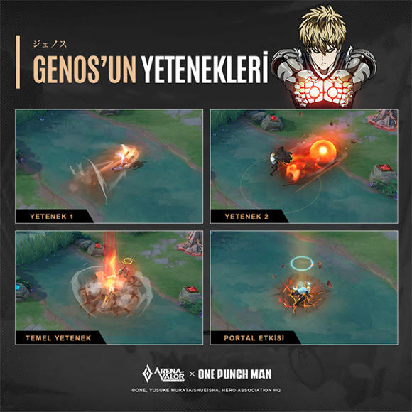 Arena of Valor: Yeni Çağ ve One-Punch Man işbirliği bugün başlıyor - 3 Arena of Valor: Yeni Çağ ve One-Punch Man işbirliği bugün başlıyor - 3