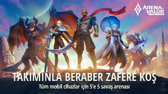 Arena of Valor: Yeni Çağ, Türkiye faaliyetlerine başladı Arena of Valor: Yeni Çağ, Türkiye faaliyetlerine başladı