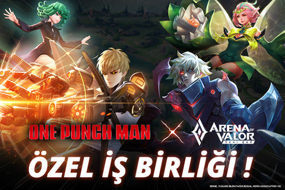 Arena of Valor: Yeni Çağ ve One-Punch Man işbirliği bugün başlıyor - 1 Arena of Valor: Yeni Çağ ve One-Punch Man işbirliği bugün başlıyor - 1