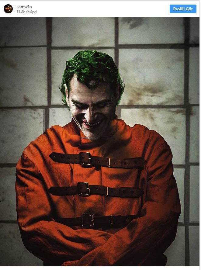 Joker filmi için şahane bir hayran posteri yayınlandı! Joker filmi için şahane bir hayran posteri yayınlandı!