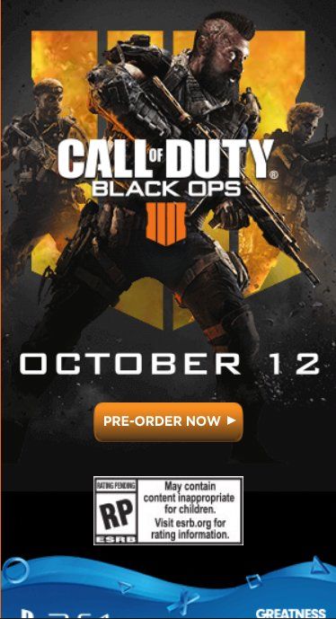 Akşam duyurulacak Black Ops 4 için sızıntılar gelmeye başladı Akşam duyurulacak Black Ops 4 için sızıntılar gelmeye başladı