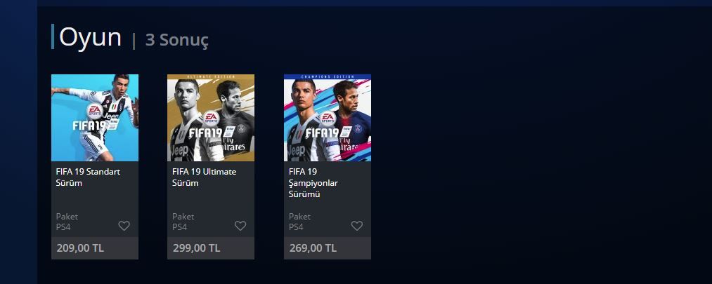 Bu fırsat kaçmaz! FIFA 19'un PSN sürümüne büyük indirim geldi Bu fırsat kaçmaz! FIFA 19'un PSN sürümüne büyük indirim geldi