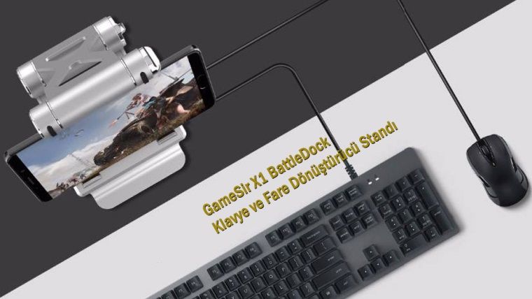 GameSir X1 BattleDock Klavye ve Fare Dönüştürücü Standı GameSir X1 BattleDock Klavye ve Fare Dönüştürücü Standı