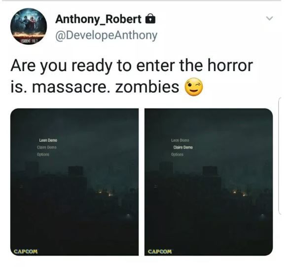 Resident Evil 2'nin Demosu Aralık ayında yayımlanabilir Resident Evil 2'nin Demosu Aralık ayında yayımlanabilir
