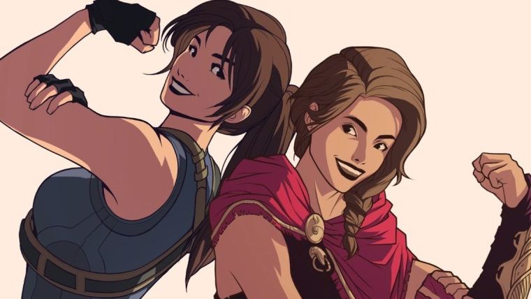 Tomb Raider'dan Assassin's Creed Odyssey'e tebrik mesajı Tomb Raider'dan Assassin's Creed Odyssey'e tebrik mesajı