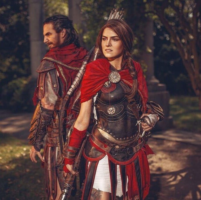 Assassin's Creed Odyssey Kassandra Cosplay'i muazzam görünüyor - 2