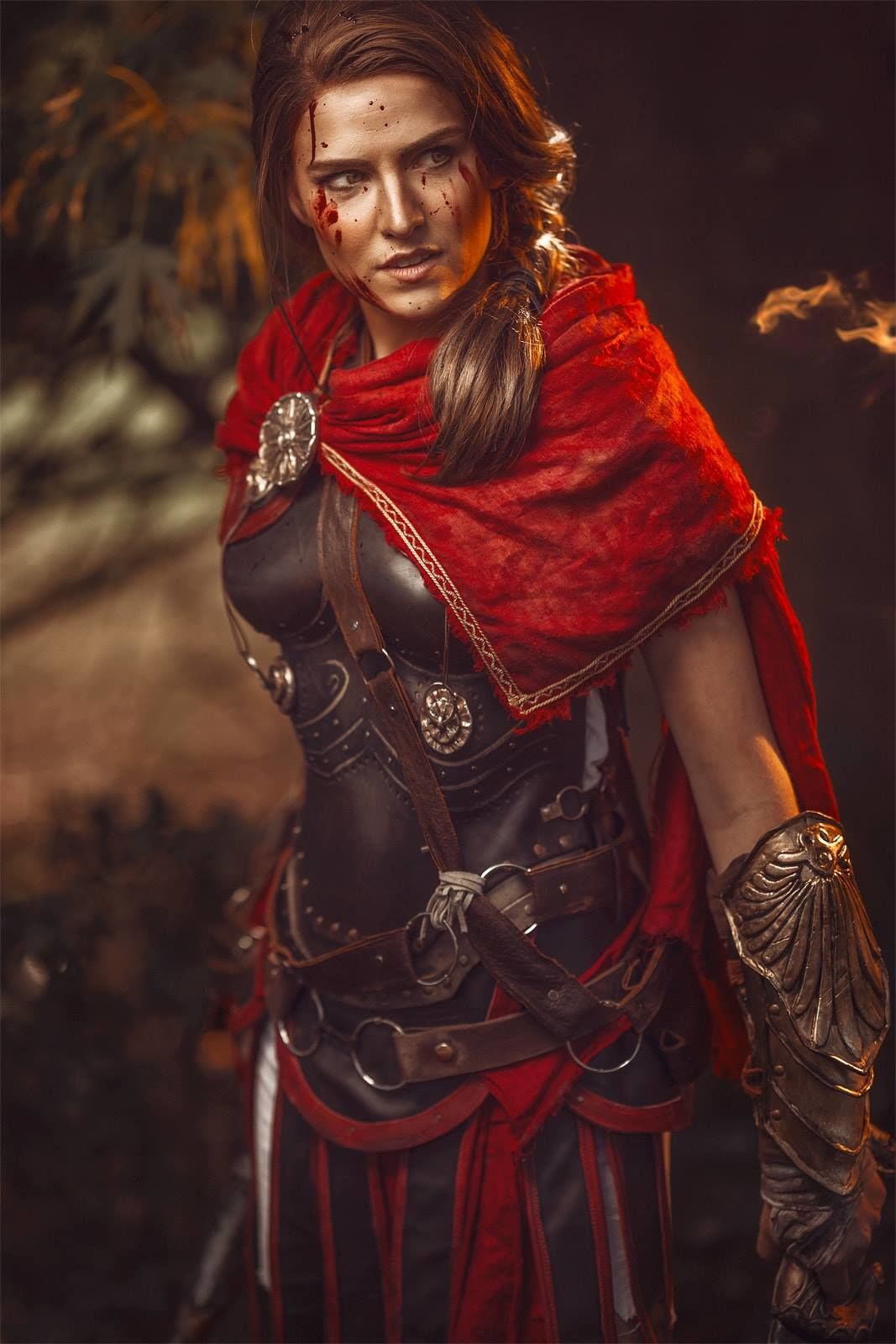 Assassin's Creed Odyssey Kassandra Cosplay'i muazzam görünüyor - 4