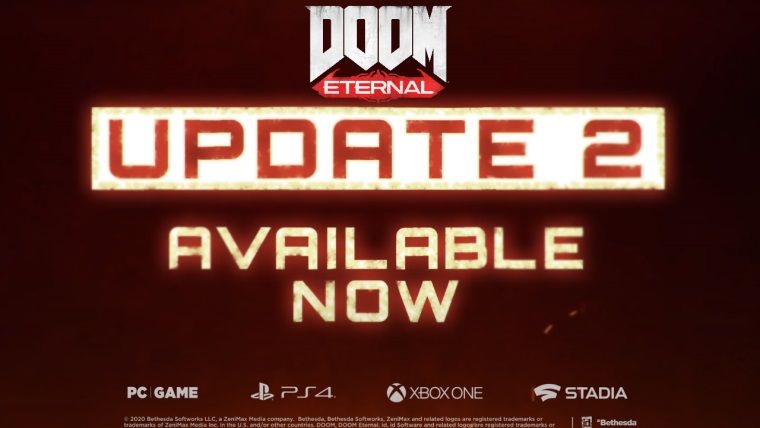 Doom Eternal ikinci önemli güncellemesi yayınlandı Doom Eternal ikinci önemli güncellemesi yayınlandı