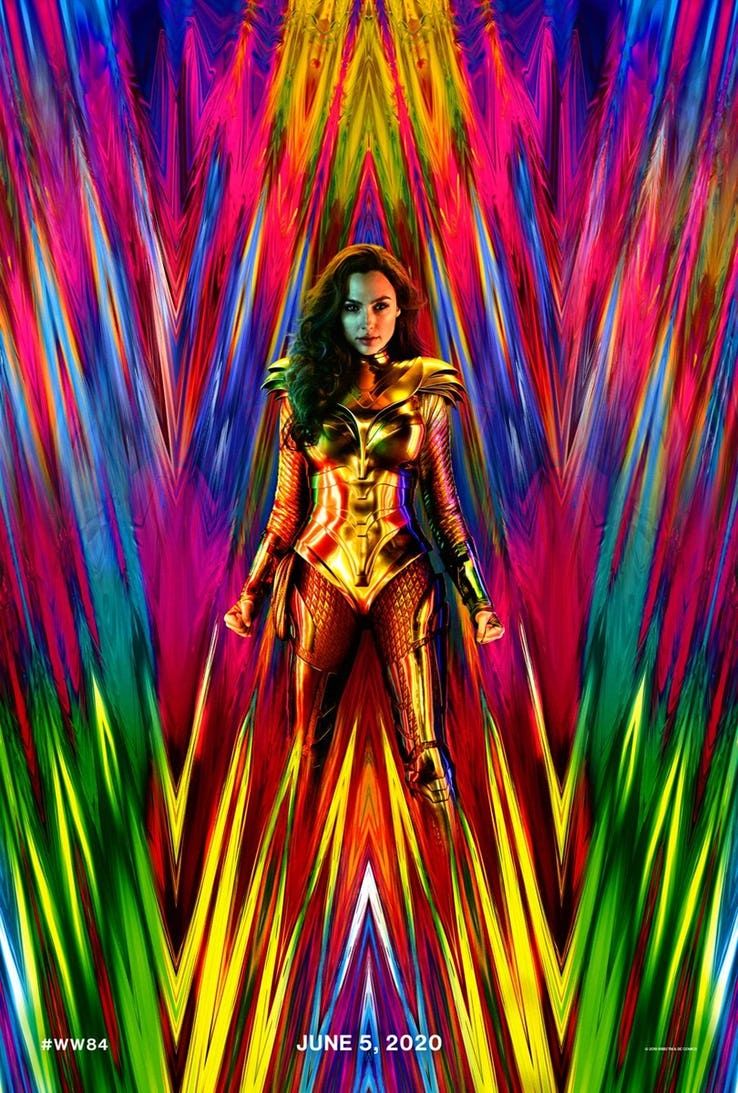 Yayınlanan posterde Wonder Woman'ın yeni kostümü gözüküyor Yayınlanan posterde Wonder Woman'ın yeni kostümü gözüküyor