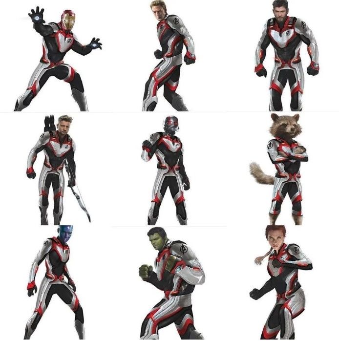 Avengers 4 karakterleri bu kez beyaz kostümleri ile göründü! Avengers 4 karakterleri bu kez beyaz kostümleri ile göründü!