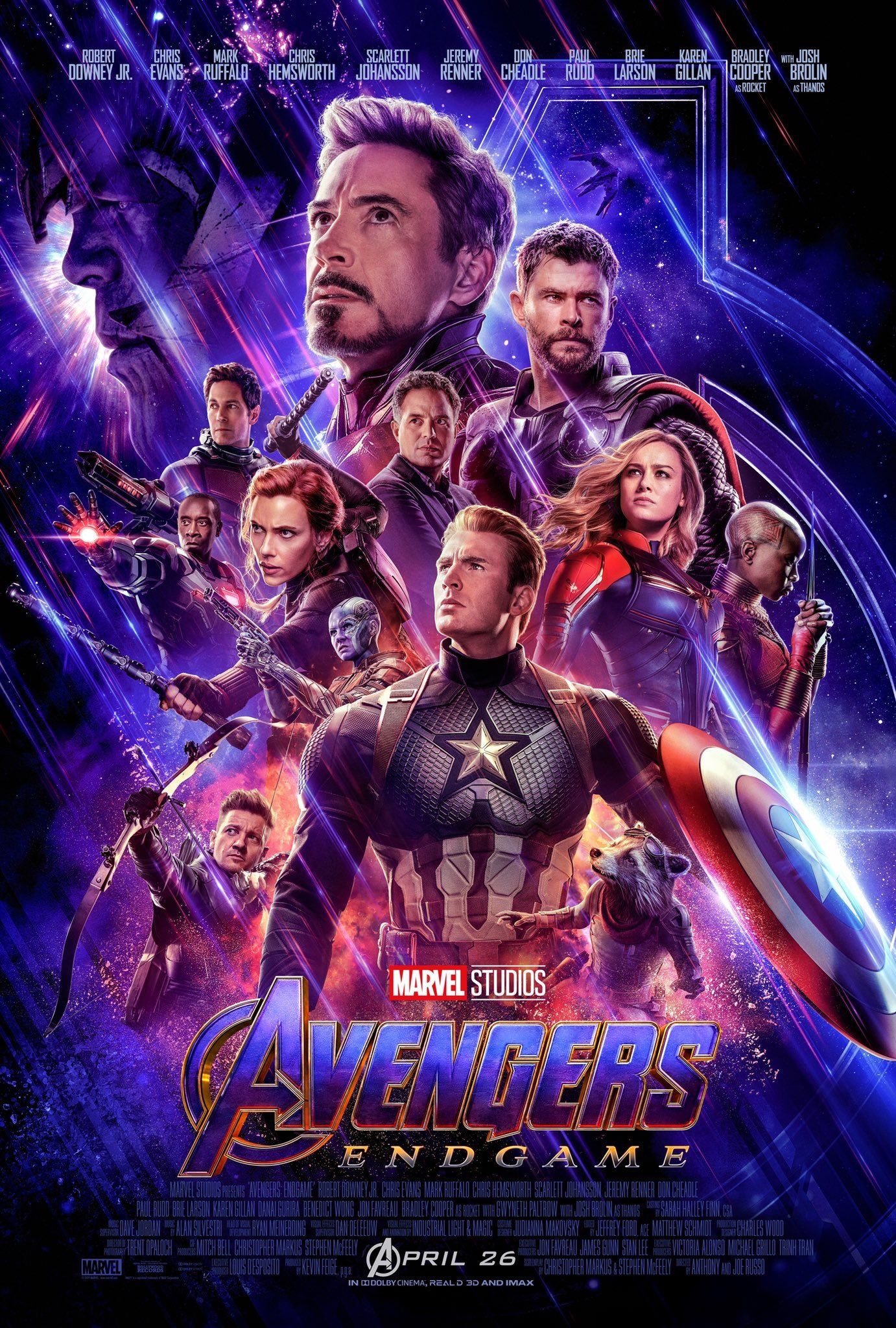 Avengers Endgame filminin posteri yayınlandı Avengers Endgame filminin posteri yayınlandı