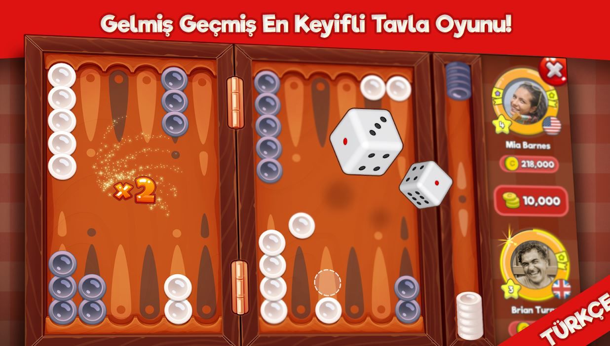 Bu tavla oyunu bağımlılık yapıyor: Backgammon Stars - 1 Bu tavla oyunu bağımlılık yapıyor: Backgammon Stars - 1