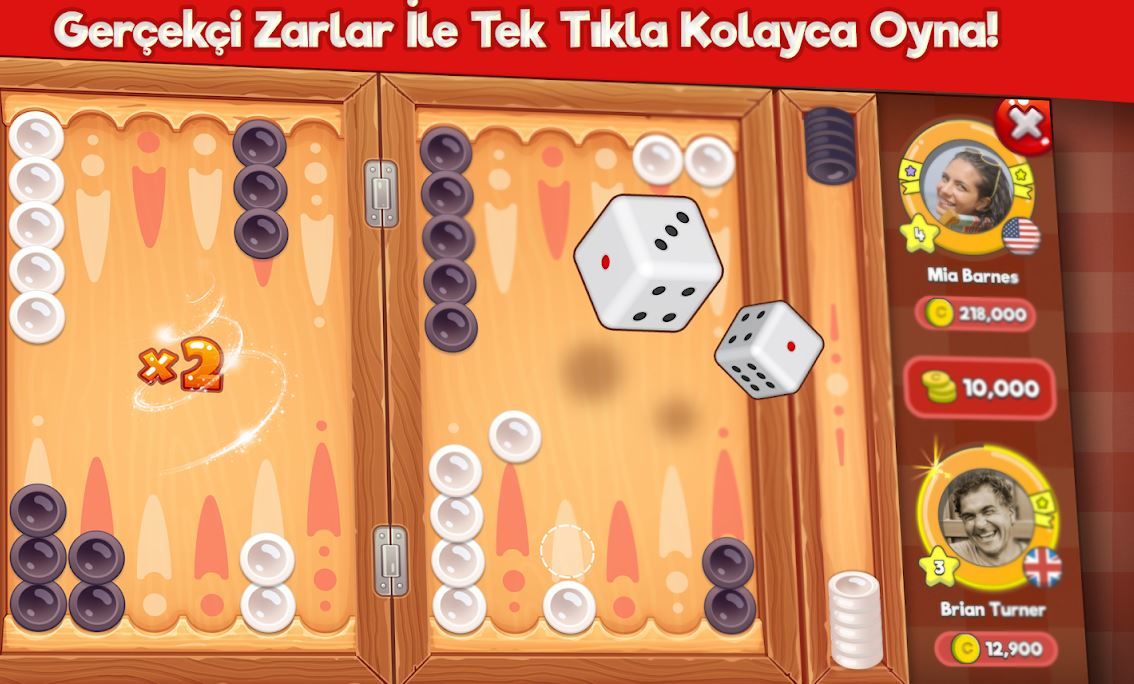 Bu tavla oyunu bağımlılık yapıyor: Backgammon Stars - 2 Bu tavla oyunu bağımlılık yapıyor: Backgammon Stars - 2