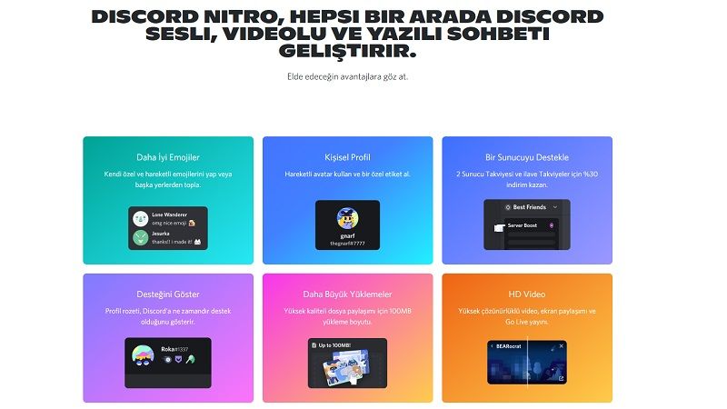 Discord Nitro, Türkiye'ye özel fiyatlandırmaya kavuştu Discord Nitro, Türkiye