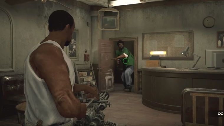 Resident Evil 2'yi San Andreas'tan CJ ile oynamak ister miydiniz? Resident Evil 2'yi San Andreas'tan CJ ile oynamak ister miydiniz?