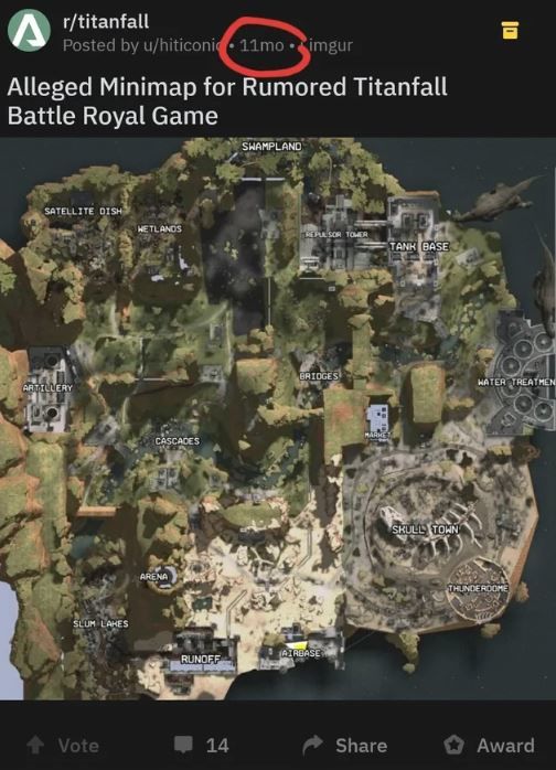 Apex Legends'ın haritası aslında 11 ay önce sızdırılmış - 1