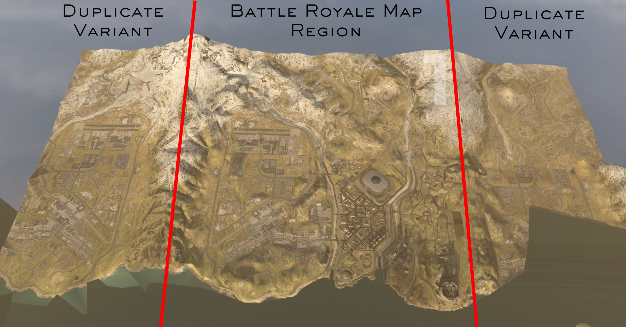 Call of Duty: Modern Warfare'ın Battle Royale haritası sızdırıldı Call of Duty: Modern Warfare'ın Battle Royale haritası sızdırıldı