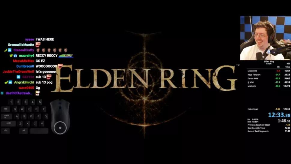 Elden Ring'i 12 dakikada bitirdi Elden Ring