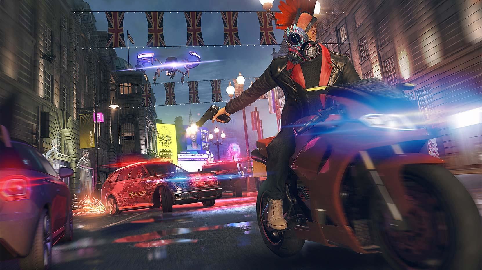 Watch Dogs Legion, Xbox One X'leri "Pişiriyor" - 1 Watch Dogs Legion, Xbox One X'leri "Pişiriyor" - 1