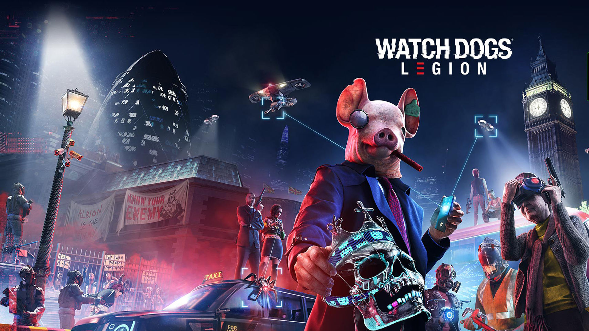 Watch Dogs Legion sistem gereksinimleri açıklandı Watch Dogs Legion sistem gereksinimleri açıklandı
