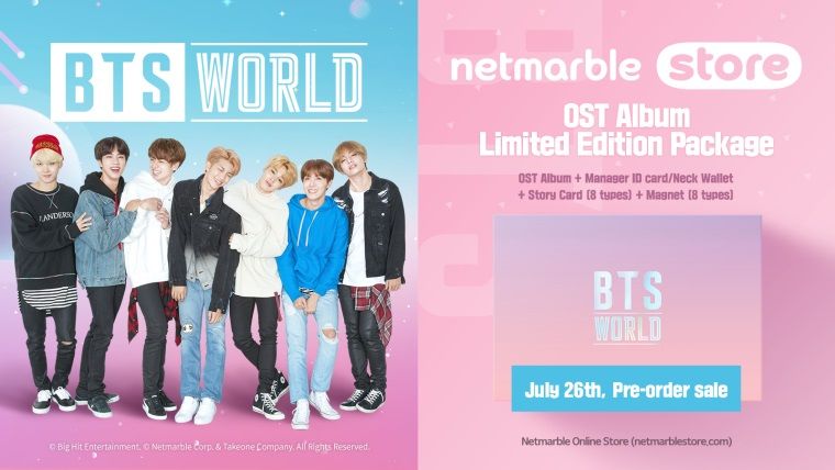 Sınırlı sayıda satılacak BTS WORLD albümü ön siparişe açıldı Sınırlı sayıda satılacak BTS WORLD albümü ön siparişe açıldı