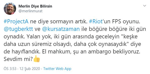 Riot'un yeni oyunu Project A için ilk yorumlar geldi - 1 Riot