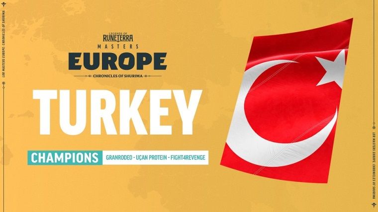 Legends of Runeterra Masters Avrupa şampiyonu Türkiye oldu Legends of Runeterra Masters Avrupa şampiyonu Türkiye oldu