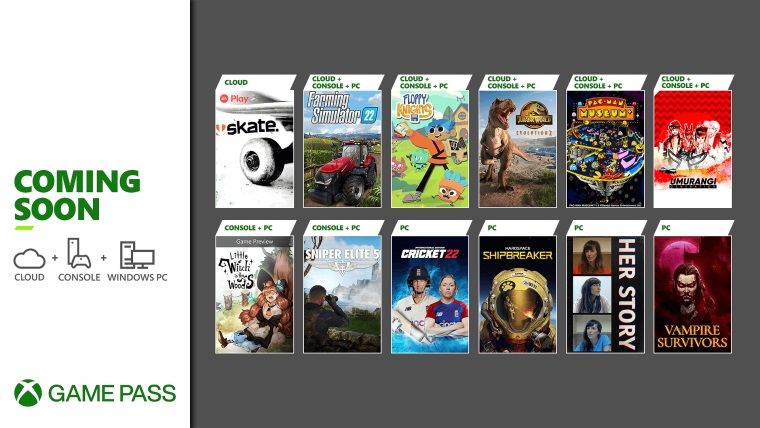 Xbox Game Pass aboneliğine yeni oyunlar ekleniyor Xbox Game Pass aboneliğine yeni oyunlar ekleniyor