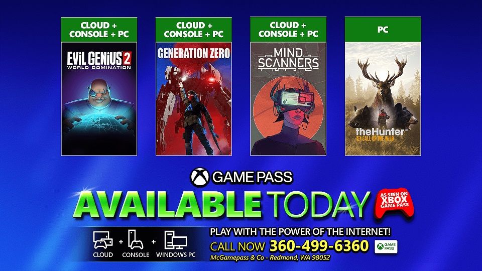 Xbox Game Pass'e dört yeni oyun eklendi, devamı yolda Xbox Game Pass