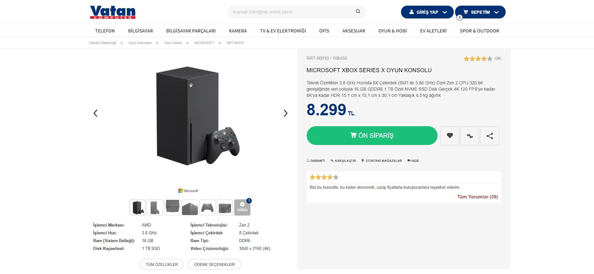 Xbox Series X Türkiye fiyatı düştü Xbox Series X Türkiye fiyatı düştü