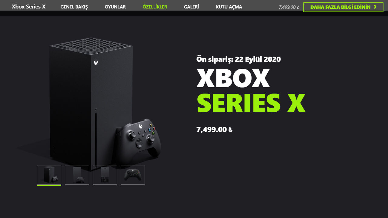 Xbox Series X ve Xbox Series S Türkiye fiyatı açıklandı - 1 Xbox Series X Türkiye fiyatı açıklandı