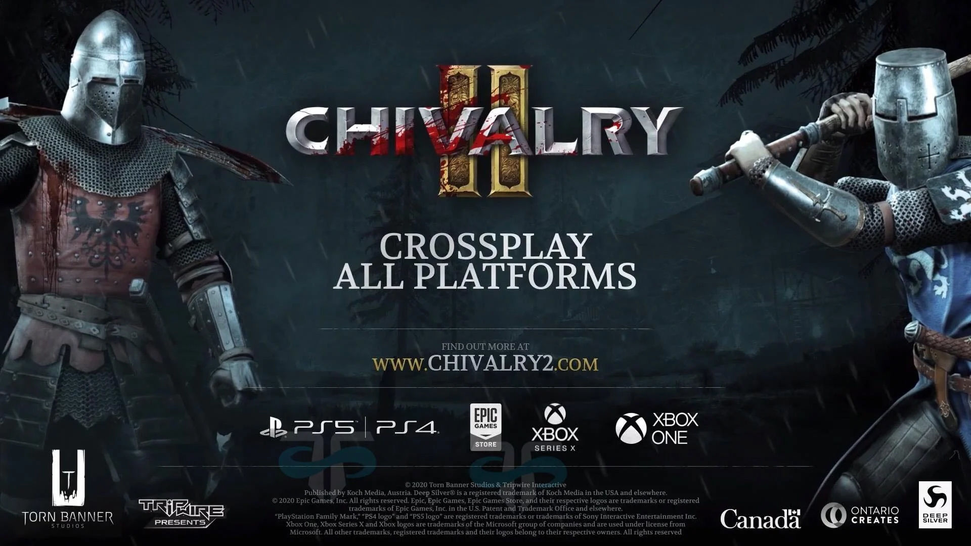 Chivalry 2 için kanlı bıçaklı konsol duyuru fragmanı yayınlandı Chivalry 2 için kanlı bıçaklı konsol duyuru fragmanı yayınlandı