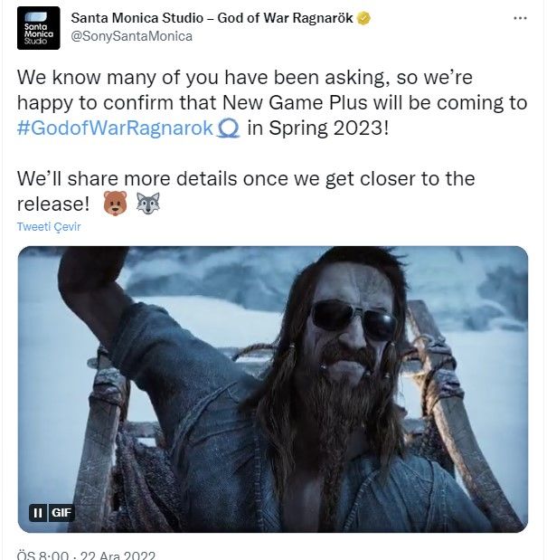 God of War Ragnarok New Game+ Modu duyuruldu God of War Ragnarok New Game+ Modu duyuruldu
