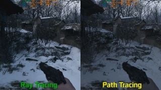 Resident Evil Village, RTX 4080 ile Path Tracing Modu