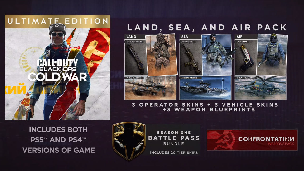 Call of Duty Black Ops Cold War sürüm içerikleri tanıtıldı Call of Duty Black Ops Cold War sürüm içerikleri tanıtıldı